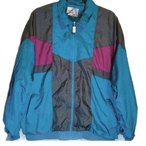 Vizor Vintage 80s Windbreaker